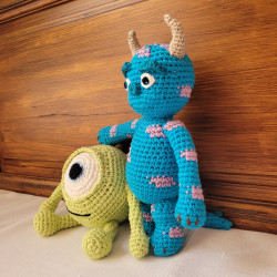 Pack apego Mike y Sulley