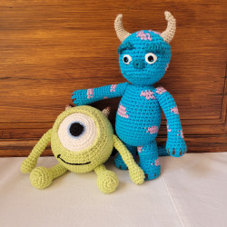 Pack apego Mike y Sulley