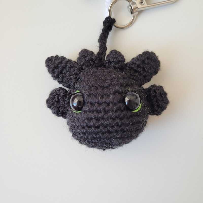 Llavero crochet Desdentao