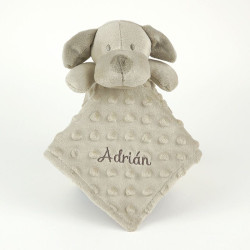 Dou dou perrito marrón claro