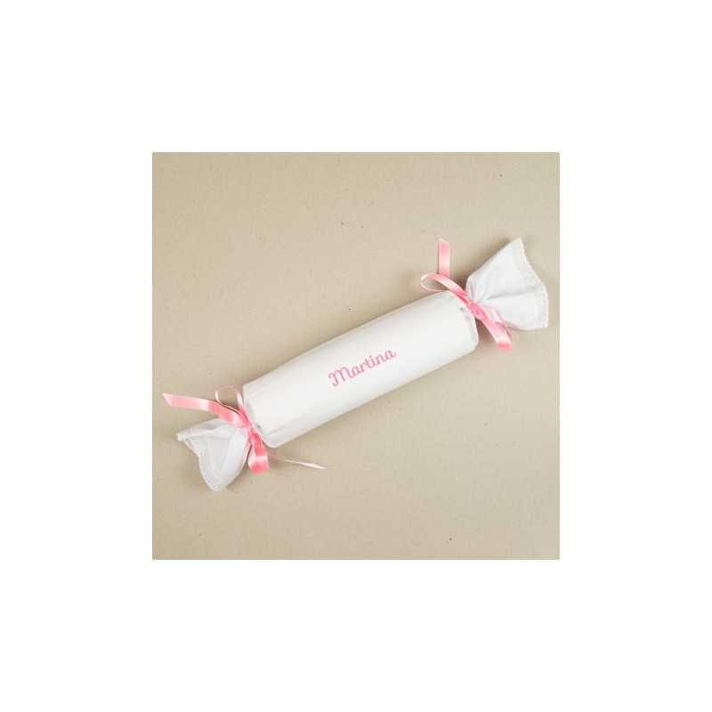 Cojín antivuelco rosa