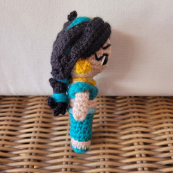 Llavero crochet Jasmine