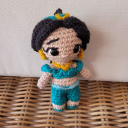 Llavero crochet Jasmine