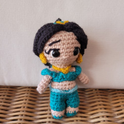 Llavero crochet Jasmine
