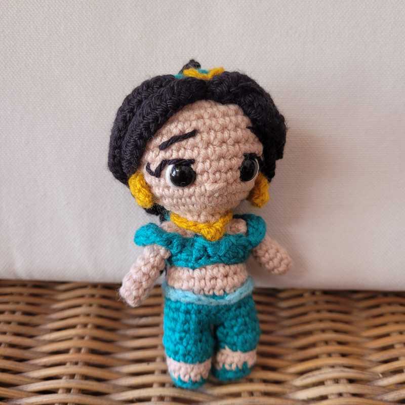 Llavero crochet Jasmine