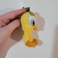 Llavero crochet Piolin